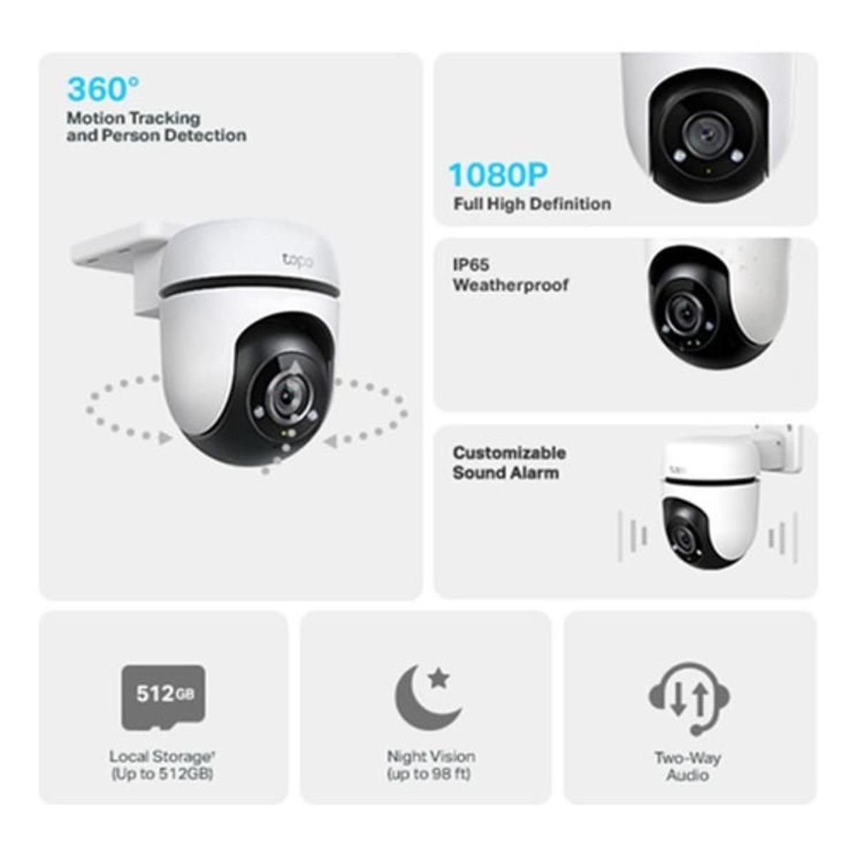 CAMARA WIFI TAPO C500 EXTERIOR - Imagen 3